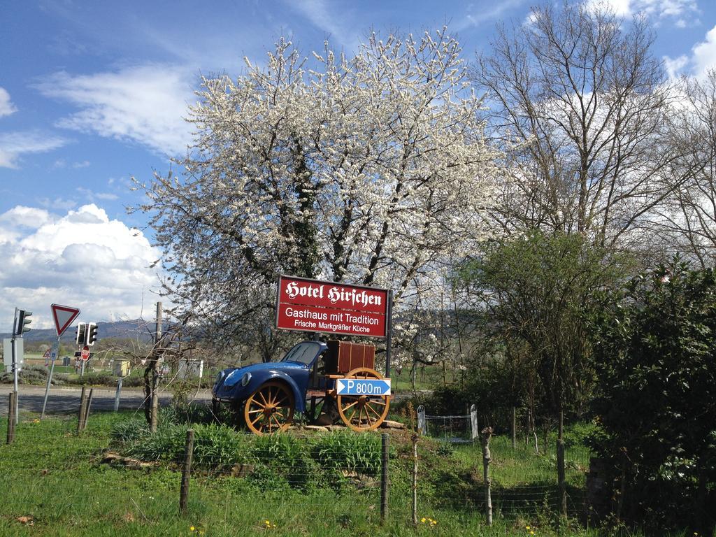 Gasthaus Zum Hirschen Staufen im Breisgau Zewnętrze zdjęcie